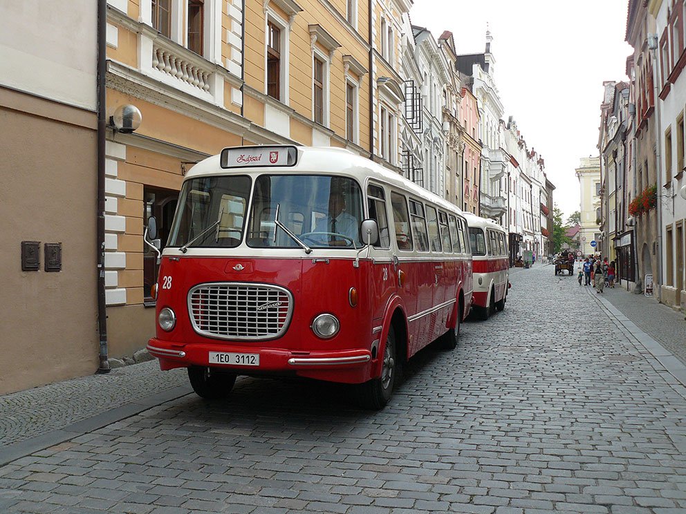 Ikonický autobus Škoda 706 RTO, rok výroby 1965